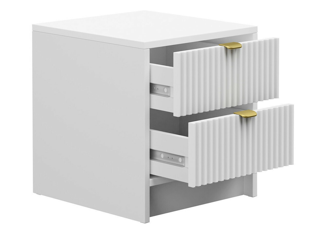 Nachttisch Comfivo Papilio (Weiss)