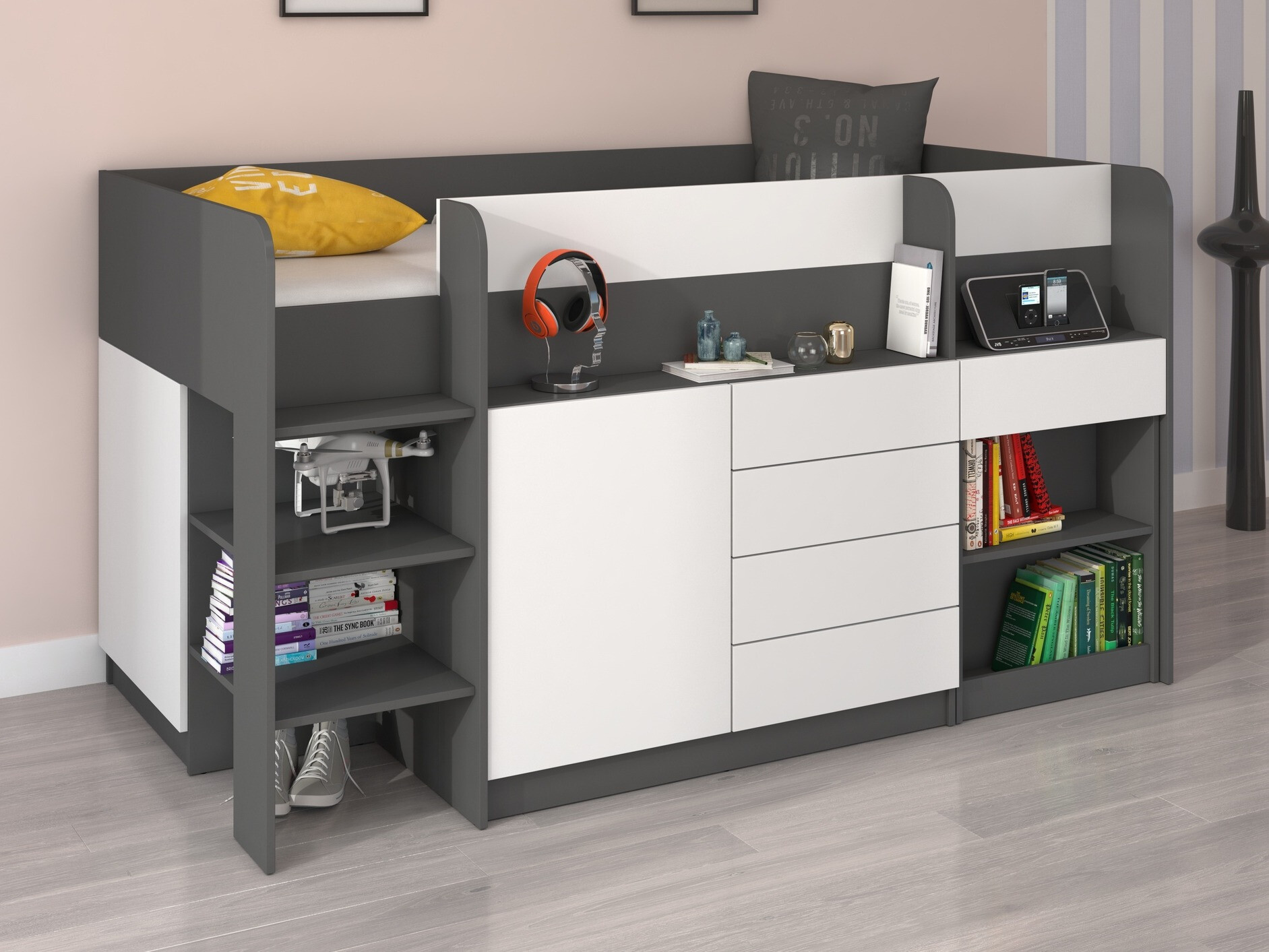 Hohes Bett Gilroy 116