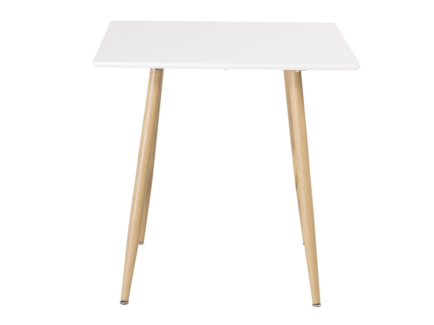 Tisch Dallas 4310 (Weiss + Helles Holz)