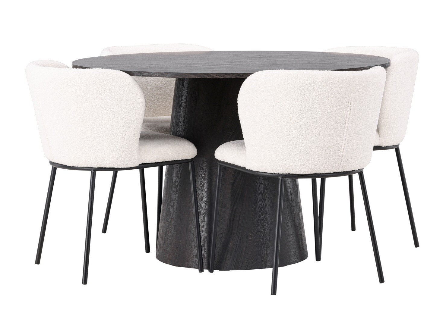 Essgruppe Dallas 4314 (Dunkelbraun)