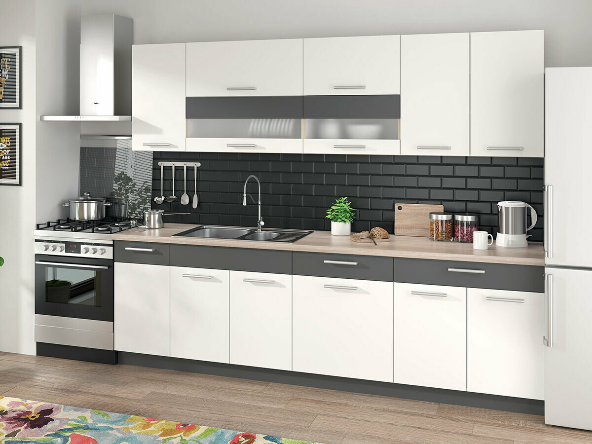 Modularer Wandschrank Mode White 101