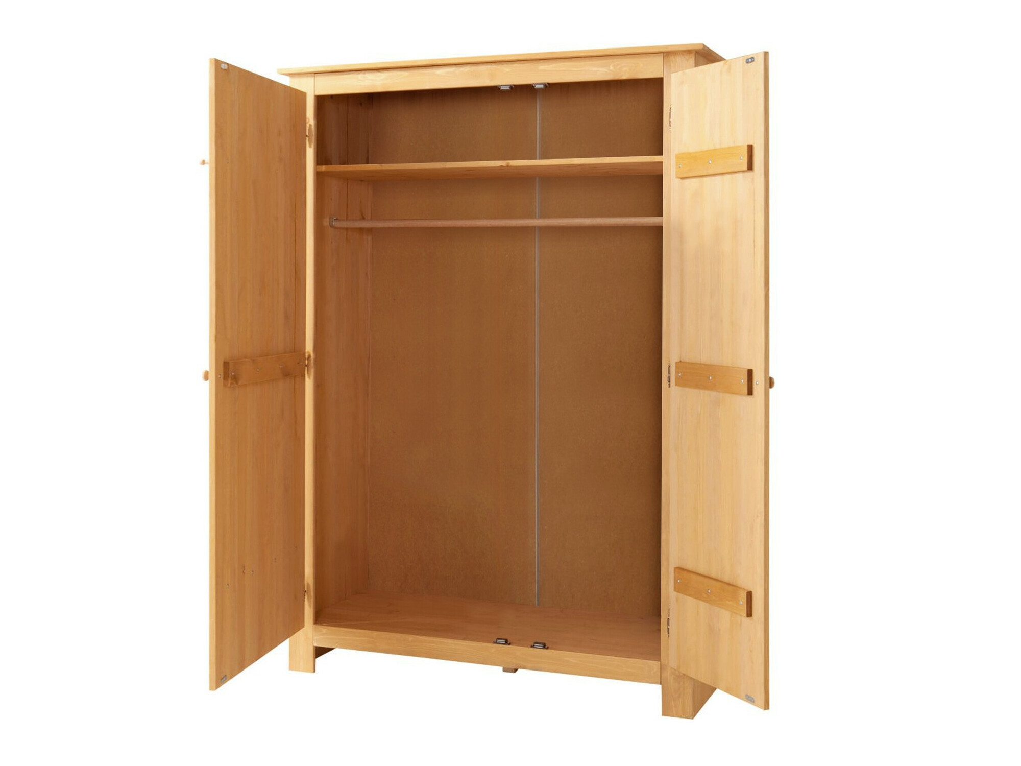 Kleiderschrank Denton 1276 (Braun)