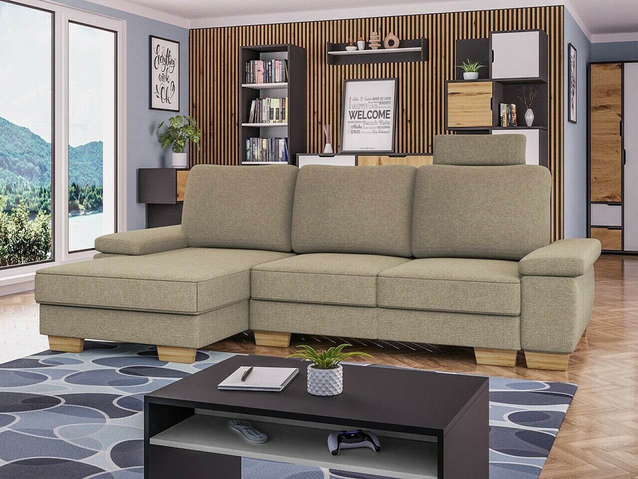 Ecksofa Lincoln 182 (Barrel 19)