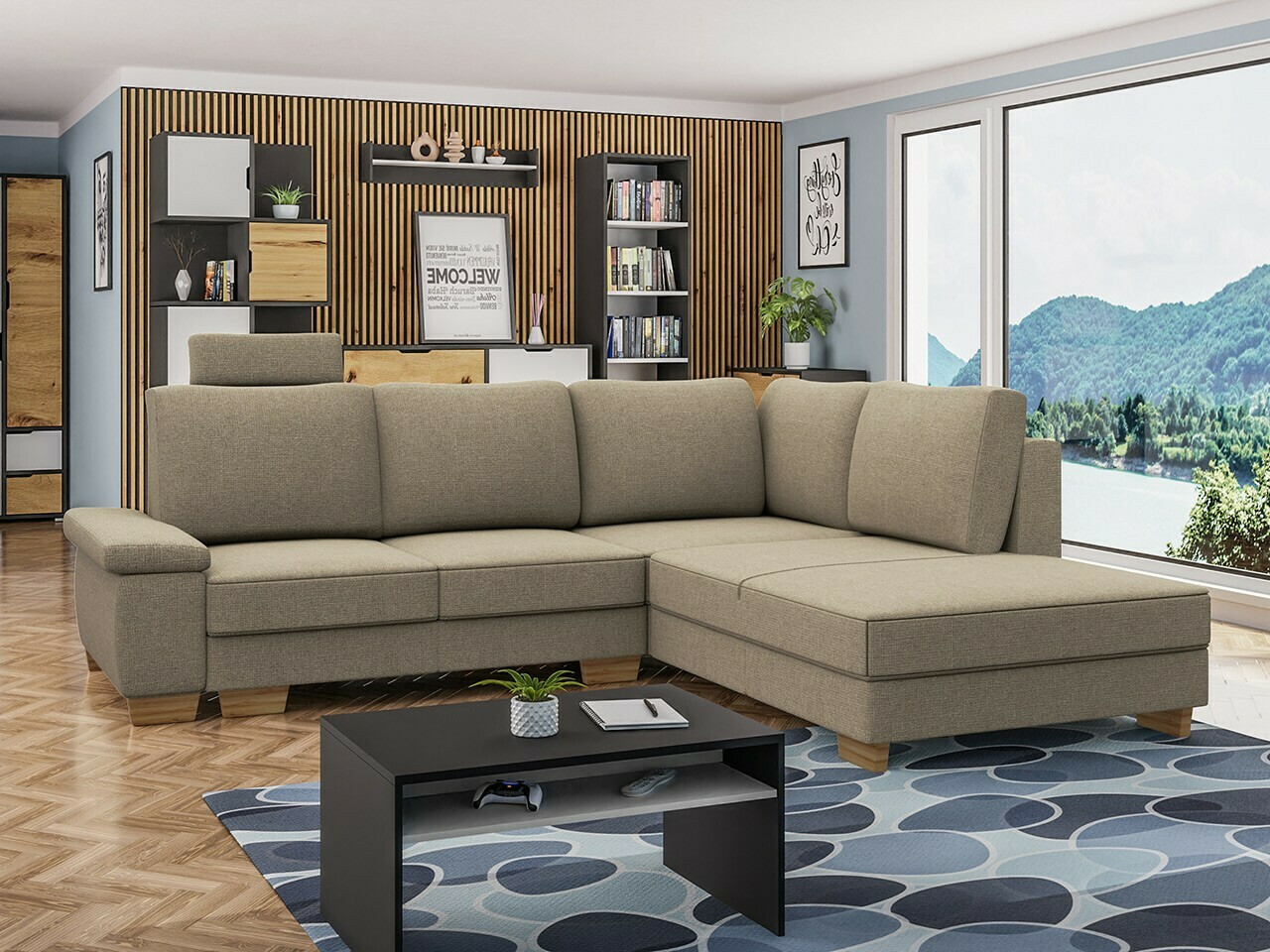 Ecksofa Lincoln 183 (Barrel 19)