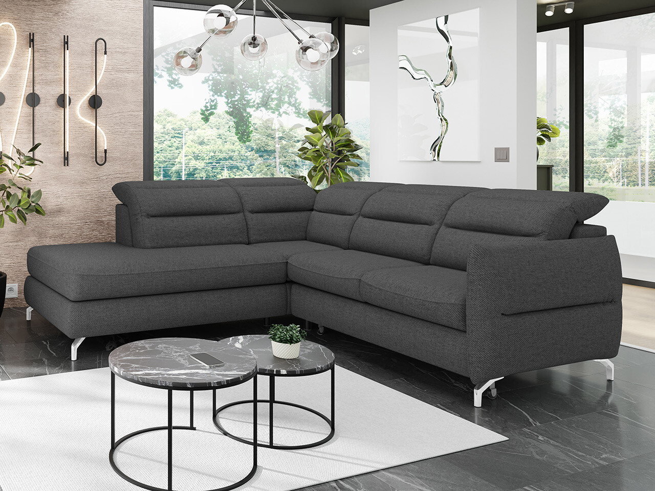 Ecksofa Lincoln 185 (Neve 97)