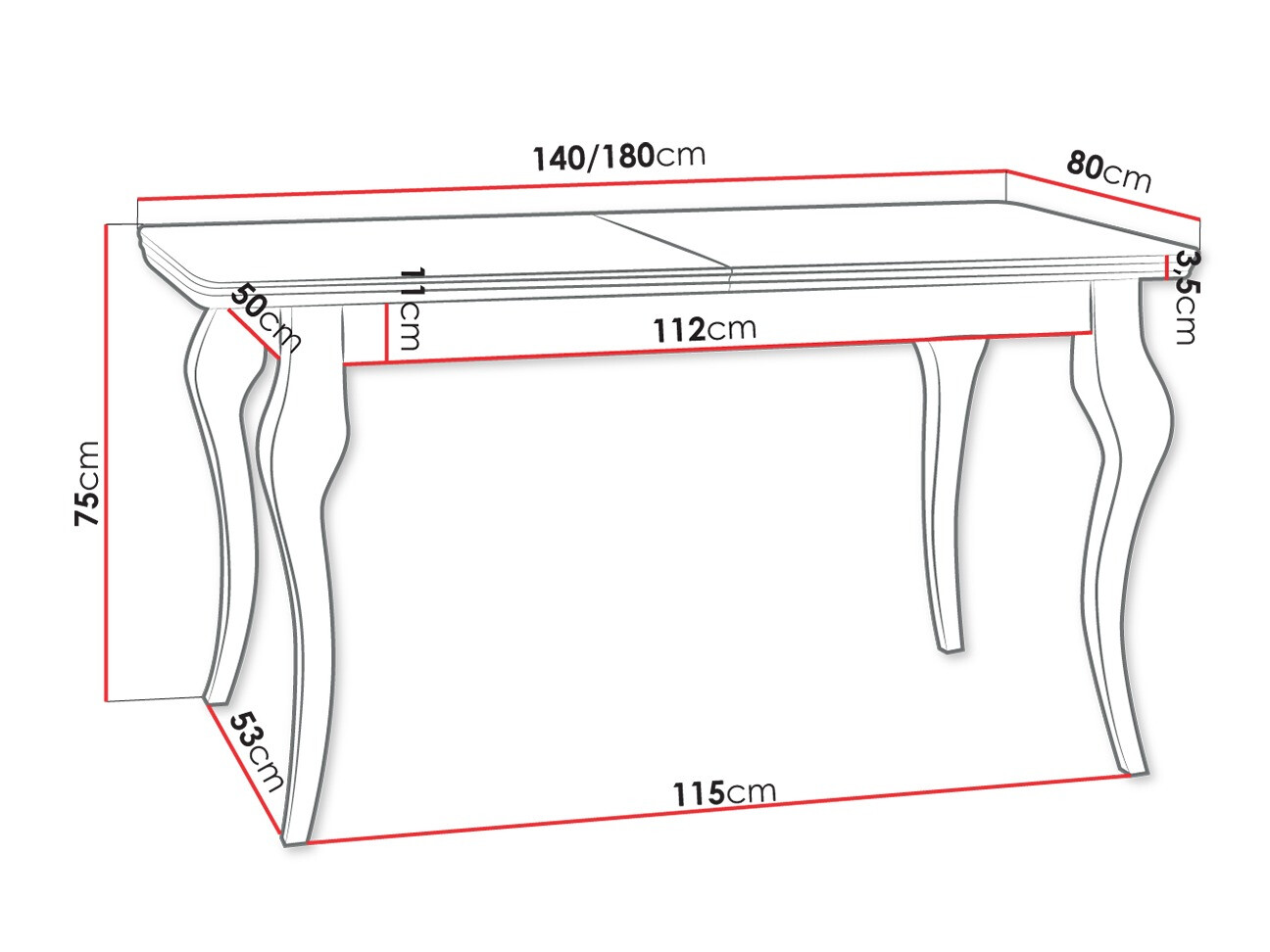 Tisch Comfivo Gallina I
