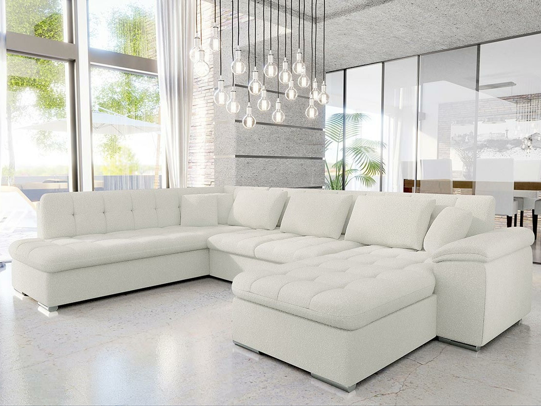 Ecksofa Comfivo Gemma VI (Boucle Baloo 2073)