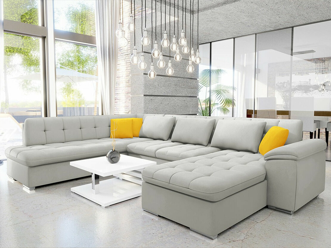 Ecksofa Comfivo Gemma VI (Venus Velvet 2921 + Venus Velvet 2916)