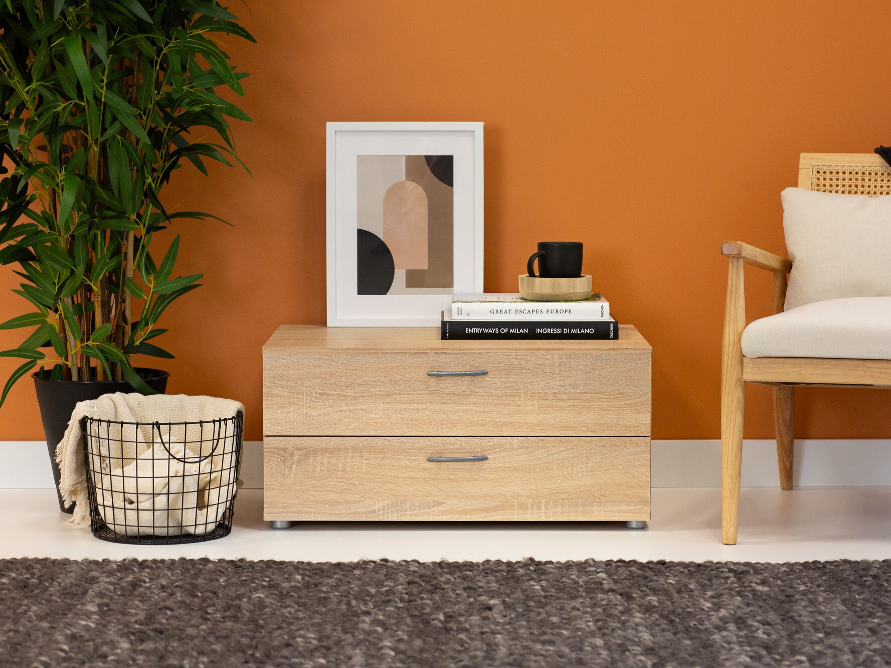 Beistelltisch Bristol 185 (Sonoma eichenholz)