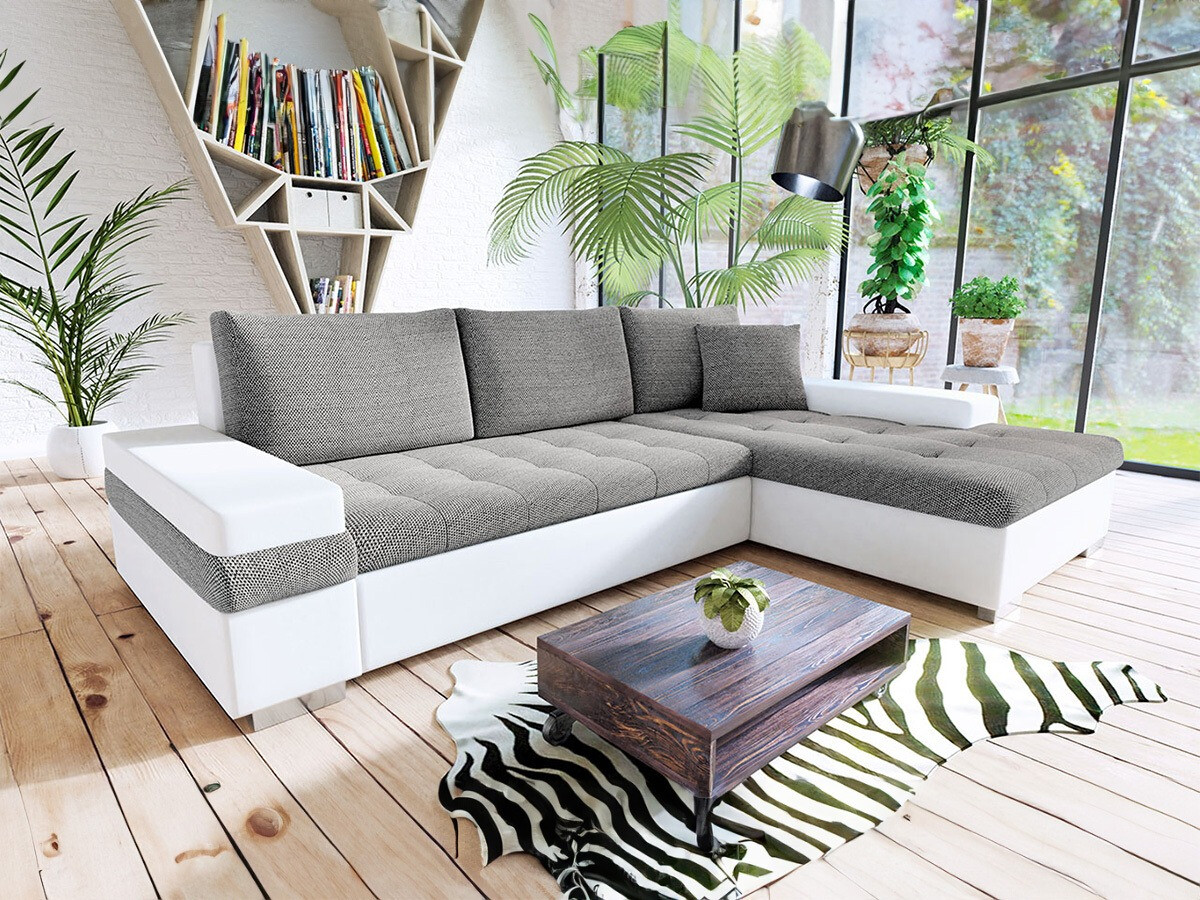 Ecksofa Comfivo 121 (Soft 017 + Lawa 05)