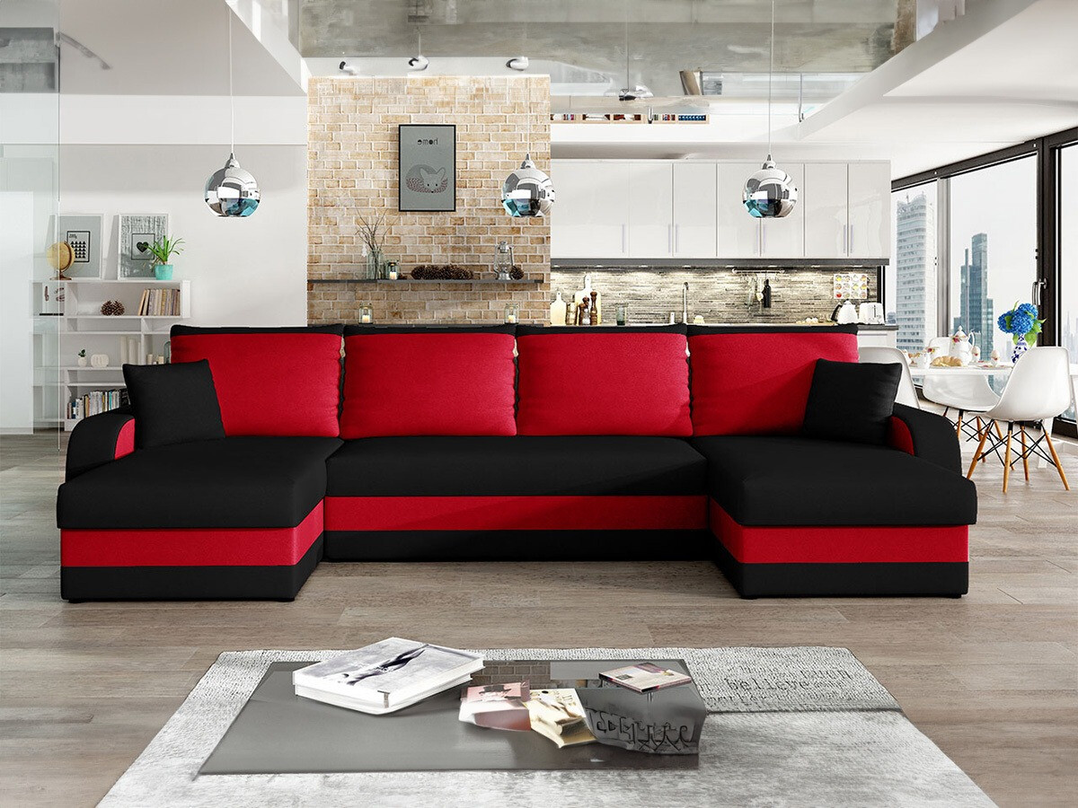 Ecksofa Comfivo Melissa IV (Mikrofaza 15 + Mikrofaza 22)
