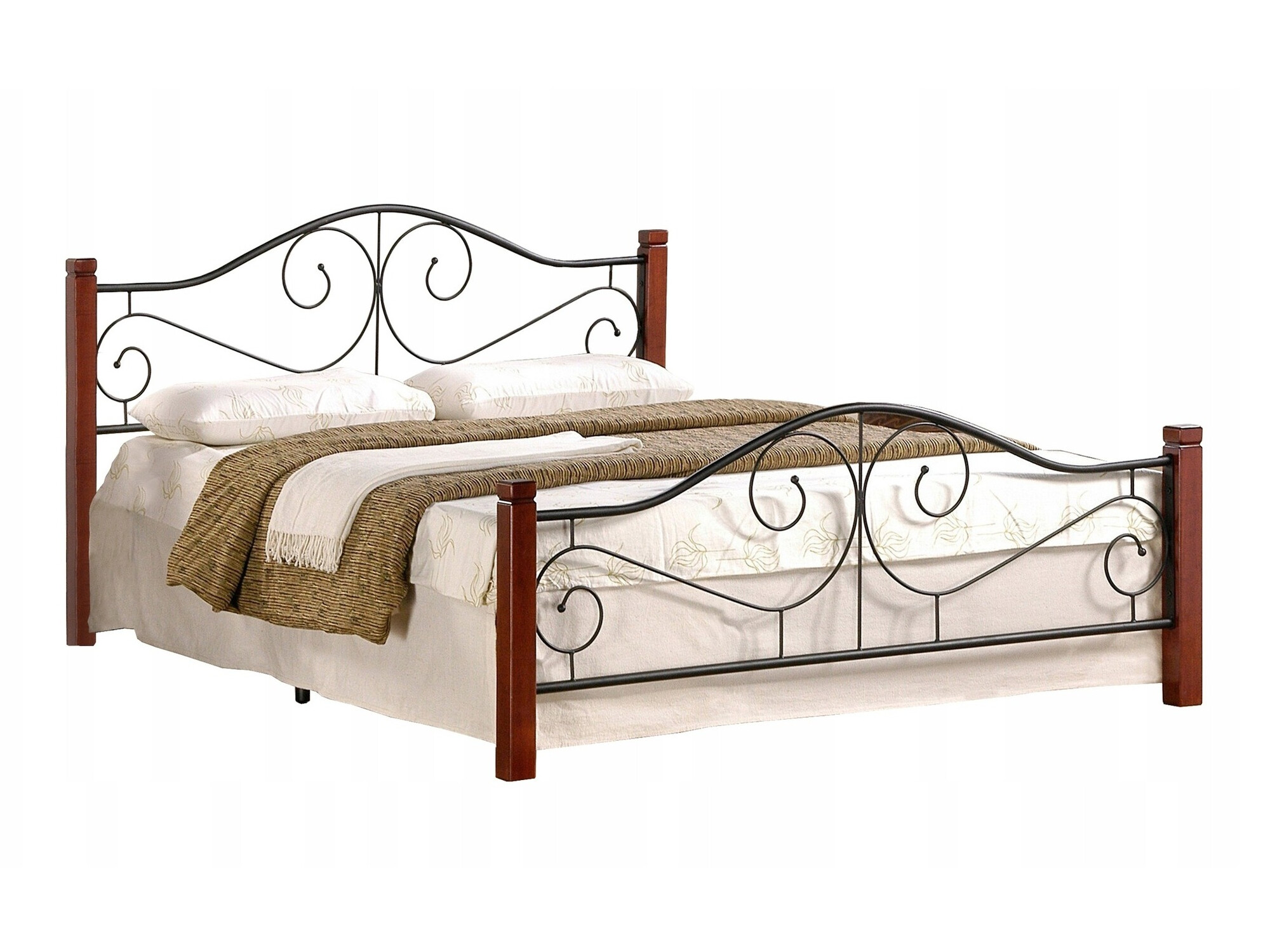 Bett Houston 574 (Kirsche + Schwarz)
