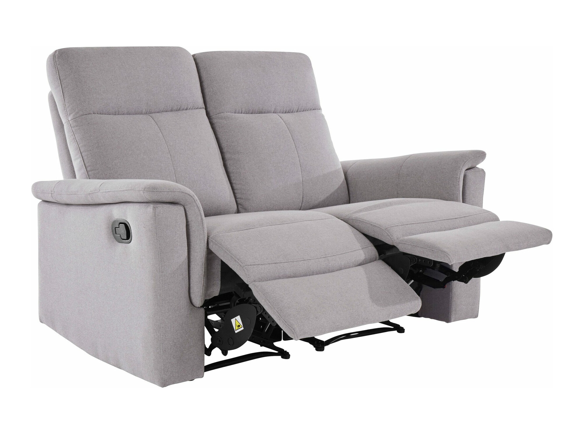 Sofa mit Liegefunktion Fivmelu 101 (Hellgrau)
