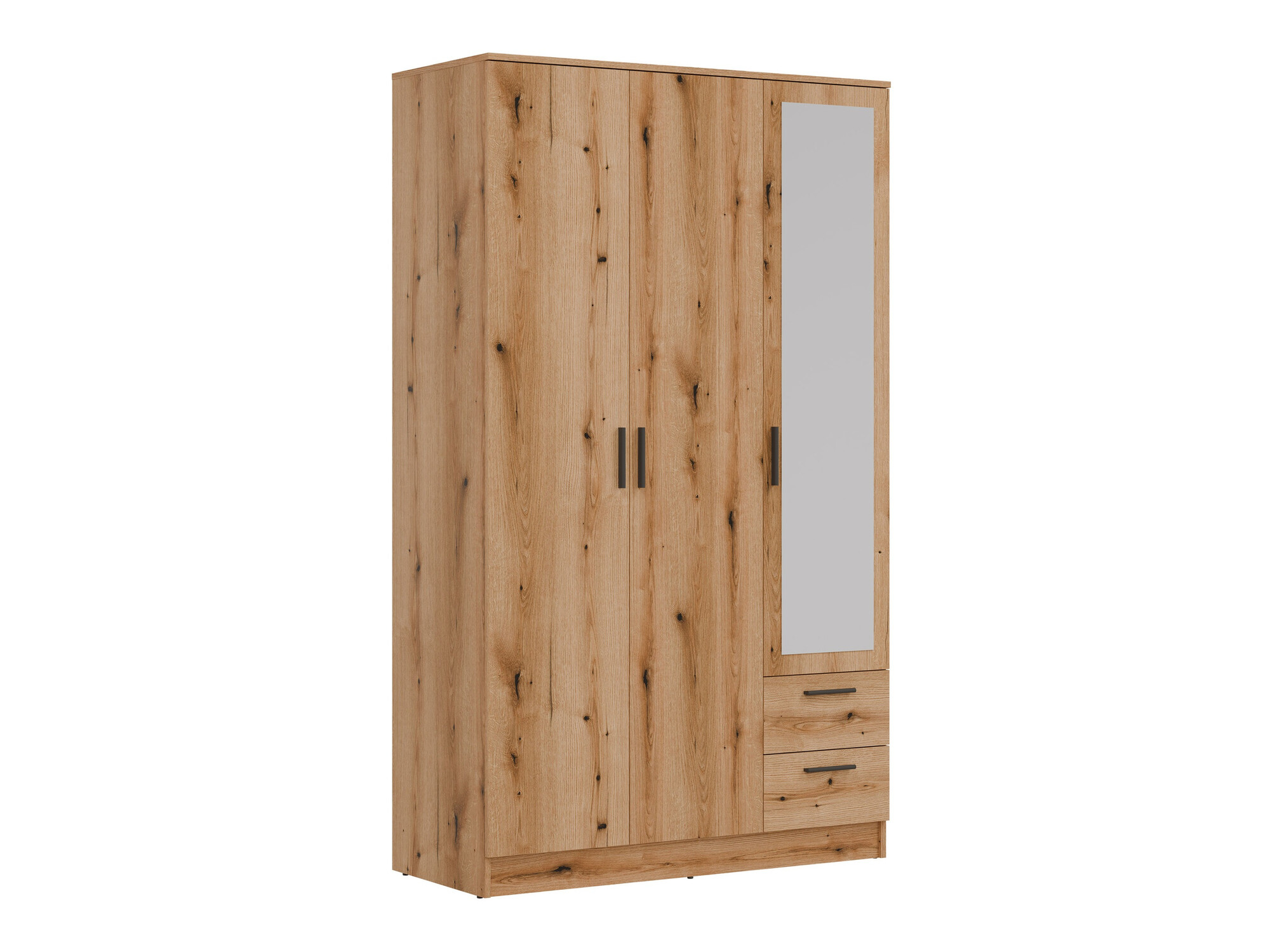 Kleiderschrank Orlando 222 (Eichenholzoptik hell)