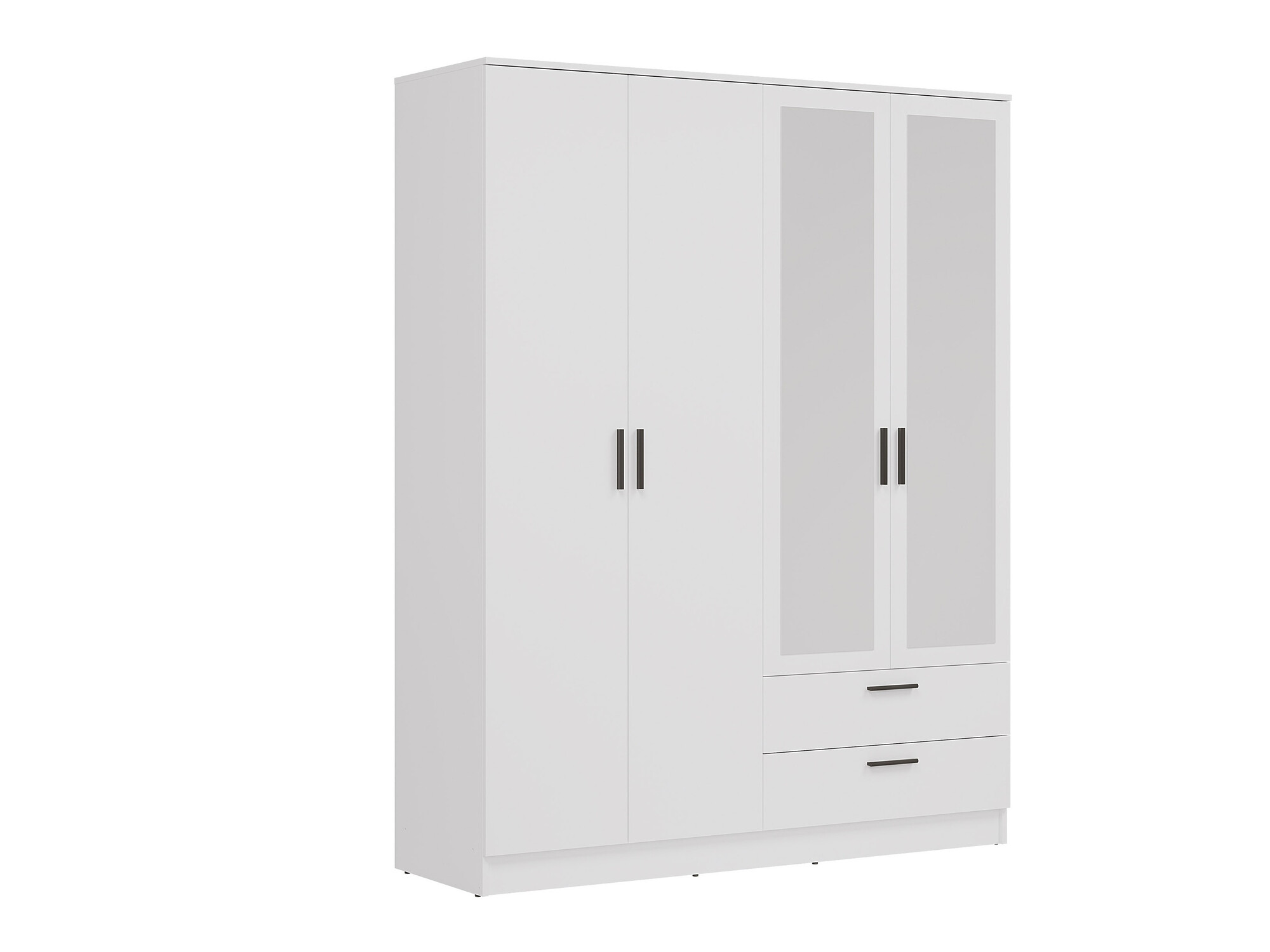 Kleiderschrank Orlando 223 (Weiss)