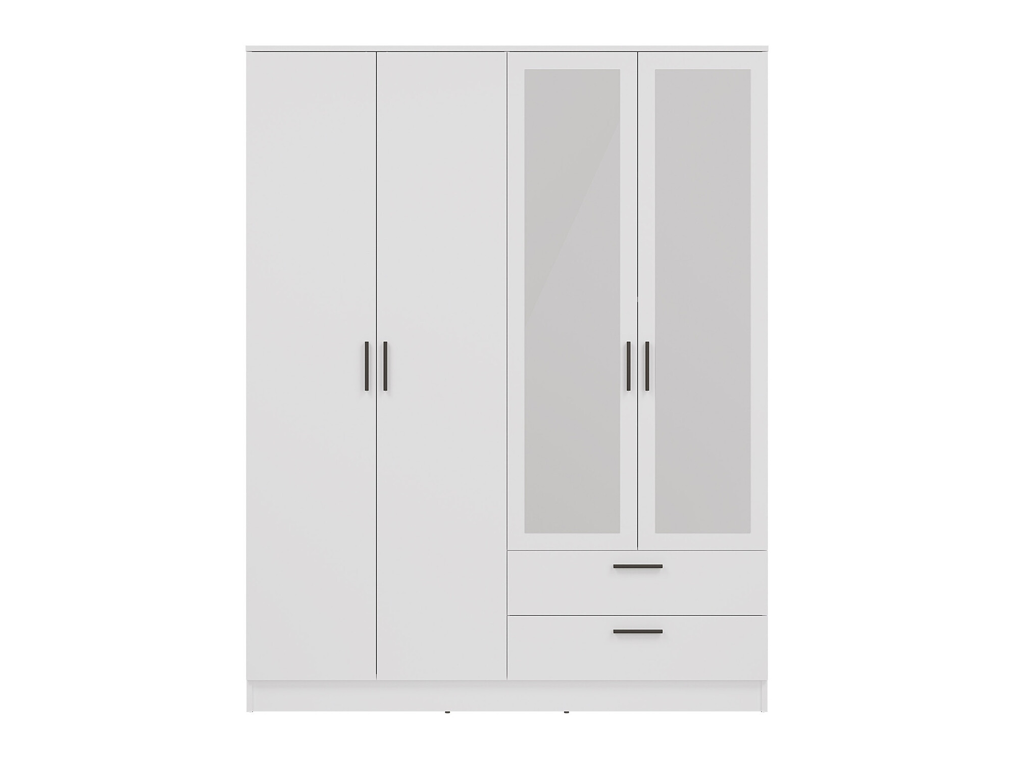 Kleiderschrank Orlando 223 (Weiss)