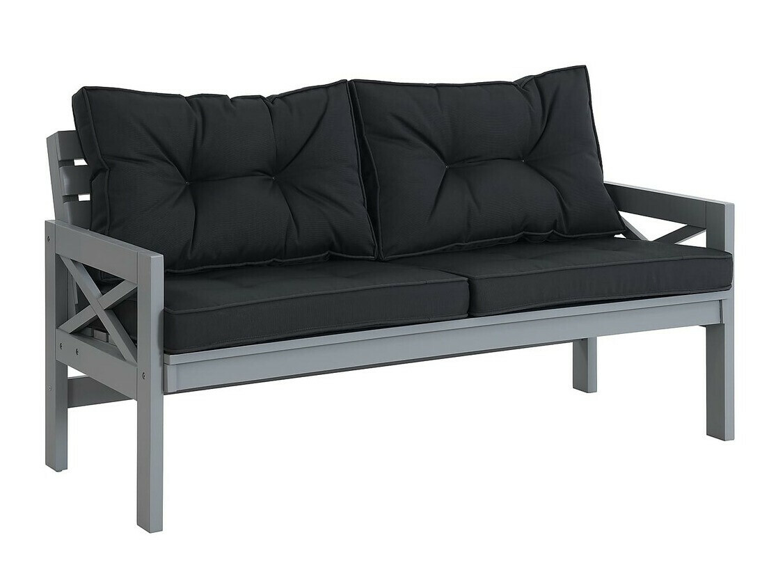 Gartensofa-Sofa Chicago 1876 (Grau)