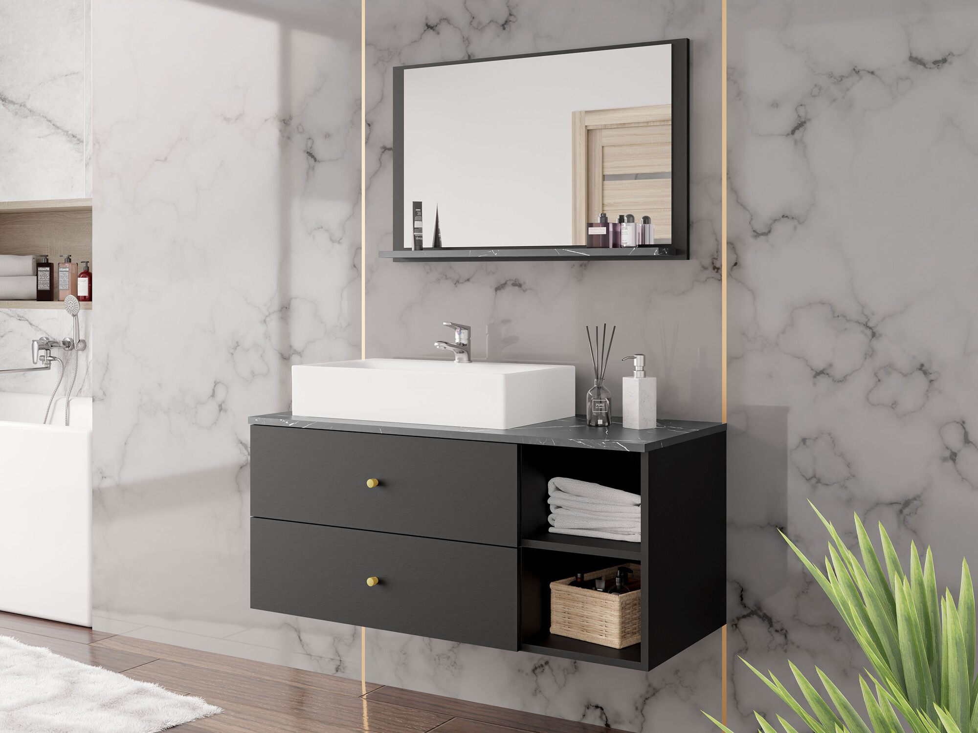 Badezimmer-Set Salus I