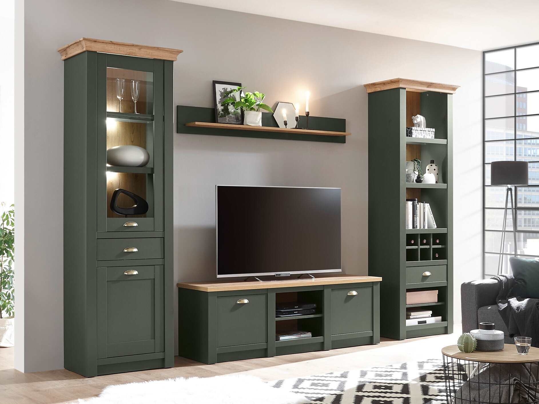 Wohnzimmer-Set Lirvela 111