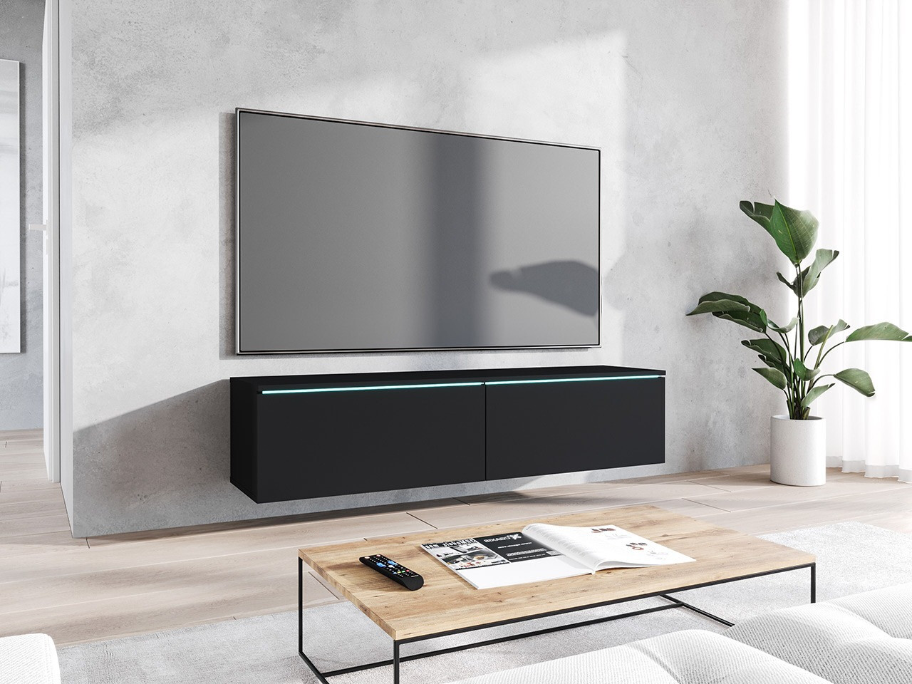 TV-Möbel Scientia (Graphit)