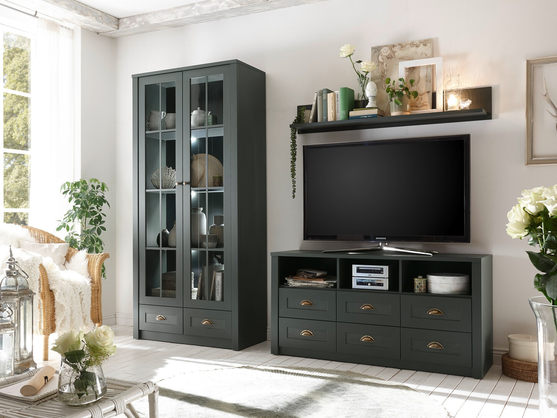 Wohnzimmer-Set Evalira 115
