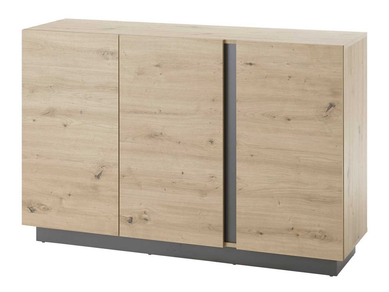 Sideboard Veropho 106 (Artisan Eichenholzoptik + Graphit)