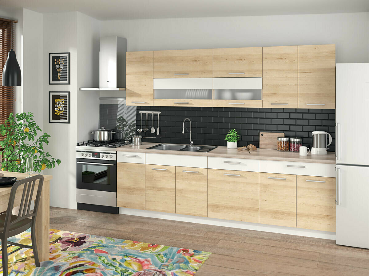 Modularer Wandschrank Mode Beech 104