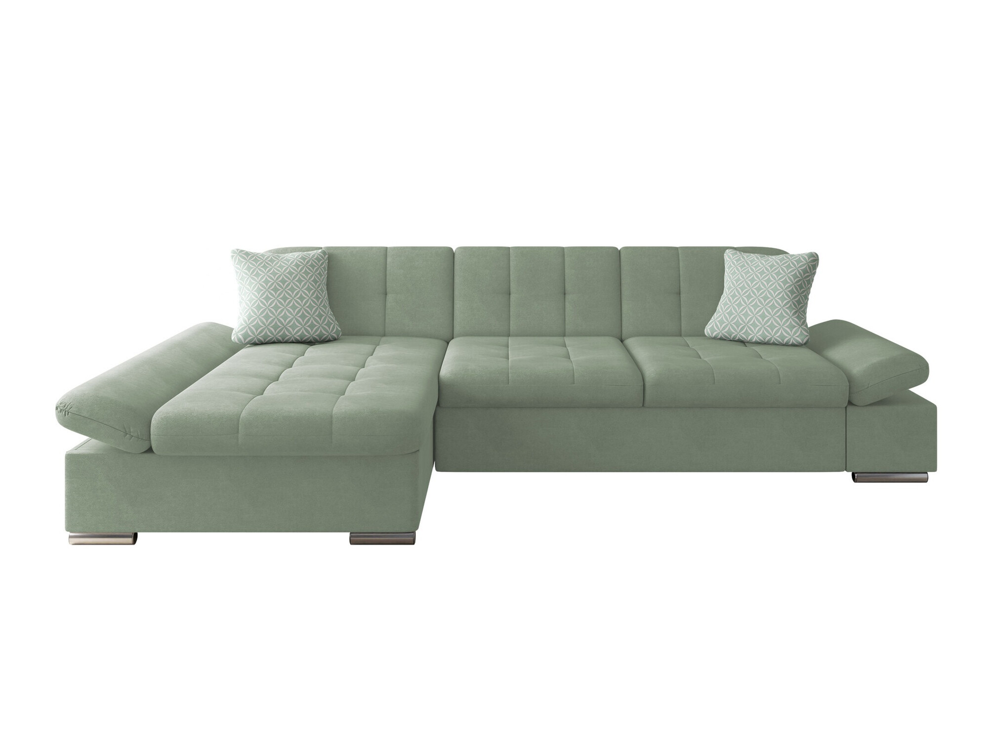 Ecksofa Comfivo Sanitas I (Uttario Velvet 2954 + Evo 29)