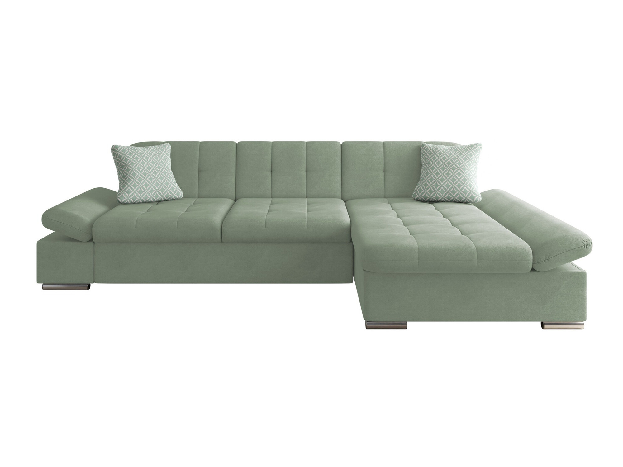 Ecksofa Comfivo Sanitas I (Uttario Velvet 2954 + Evo 29)