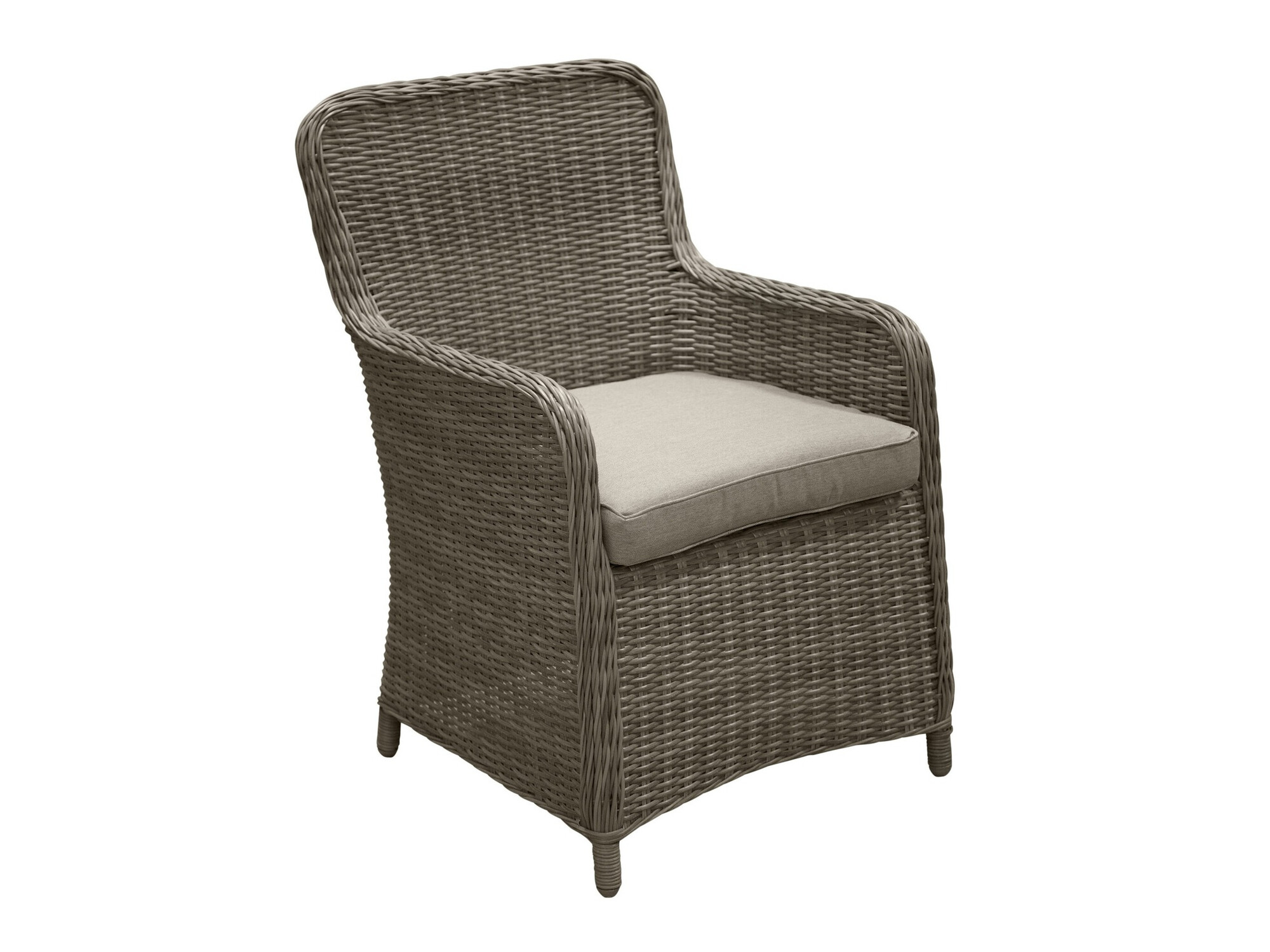 Tisch und Stühle Dallas 2201 (Hellbraun + Beige)