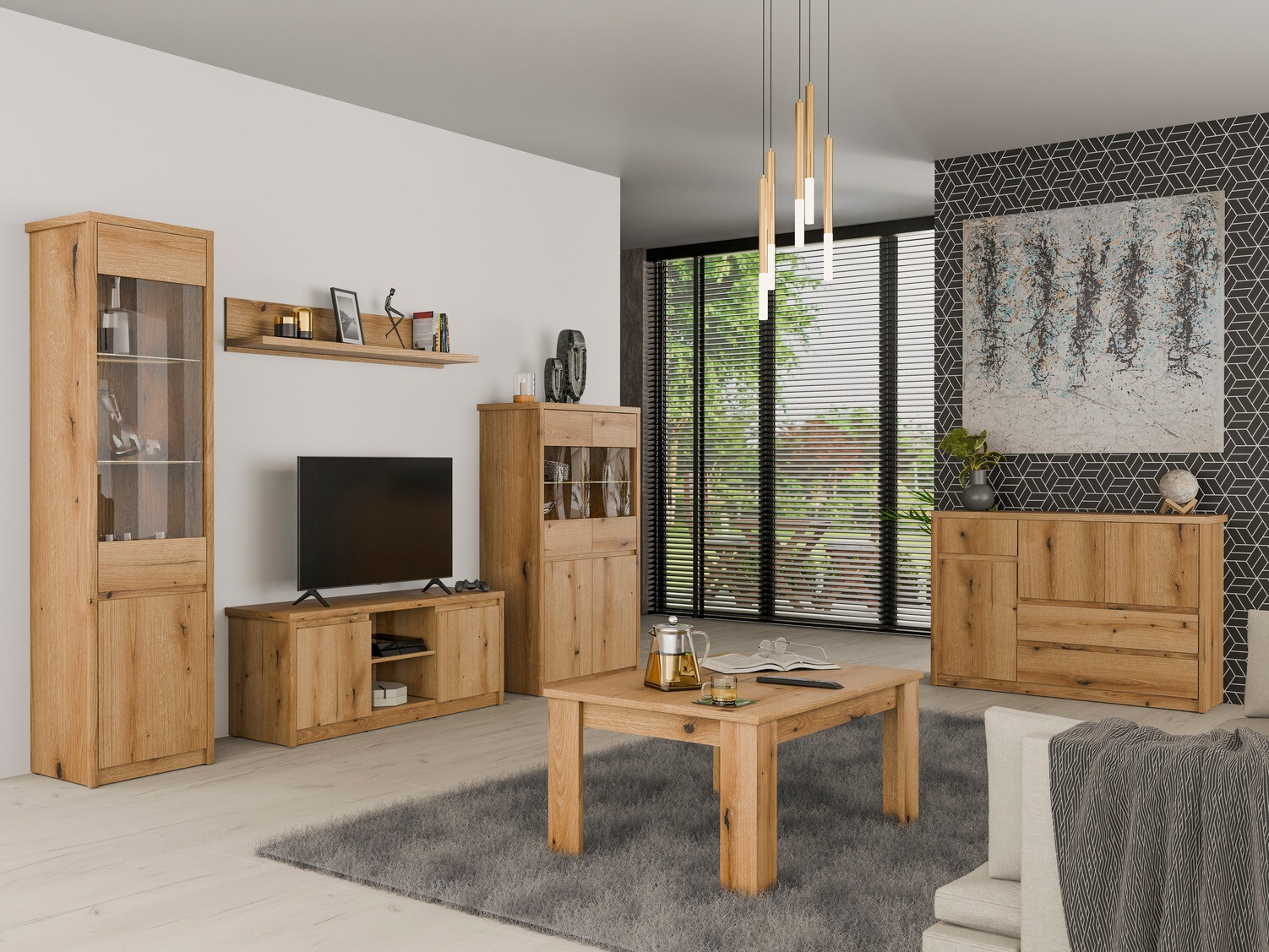 Wohnzimmer-Set Melmavo 111
