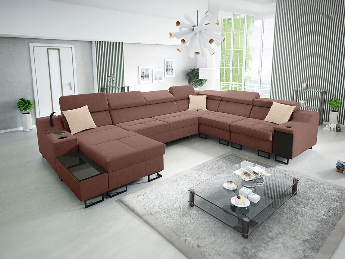 Ecksofa Sarasota 160 (Uttario Velvet 2955 + Uttario Velvet 2978)