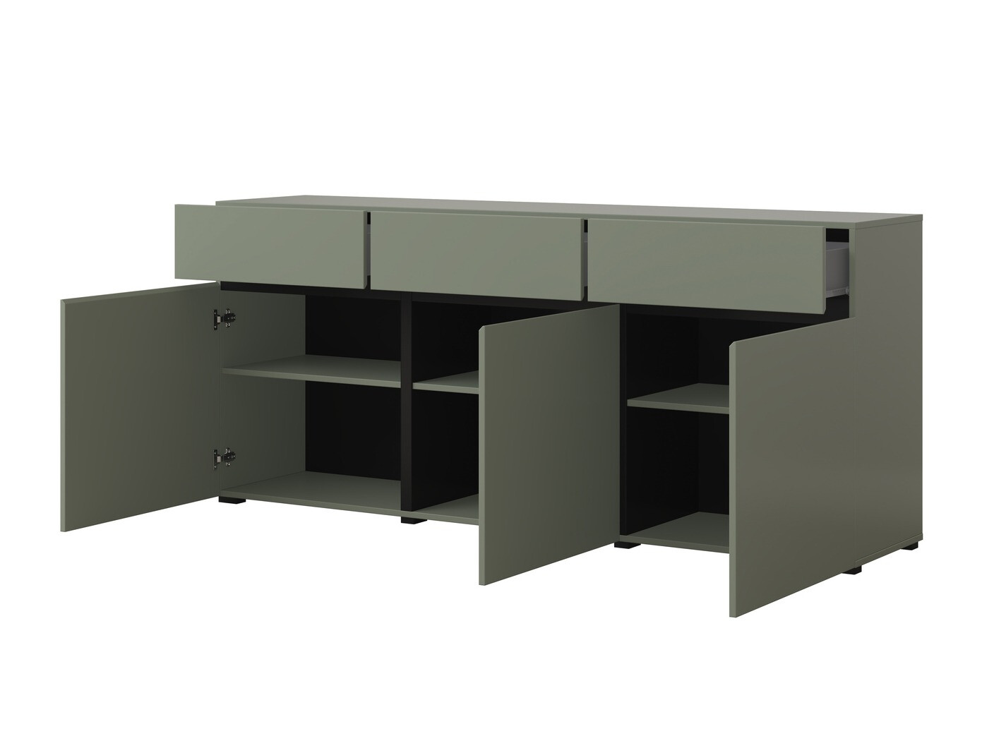 Wohnzimmer-Set Alfere 106 (Grün)