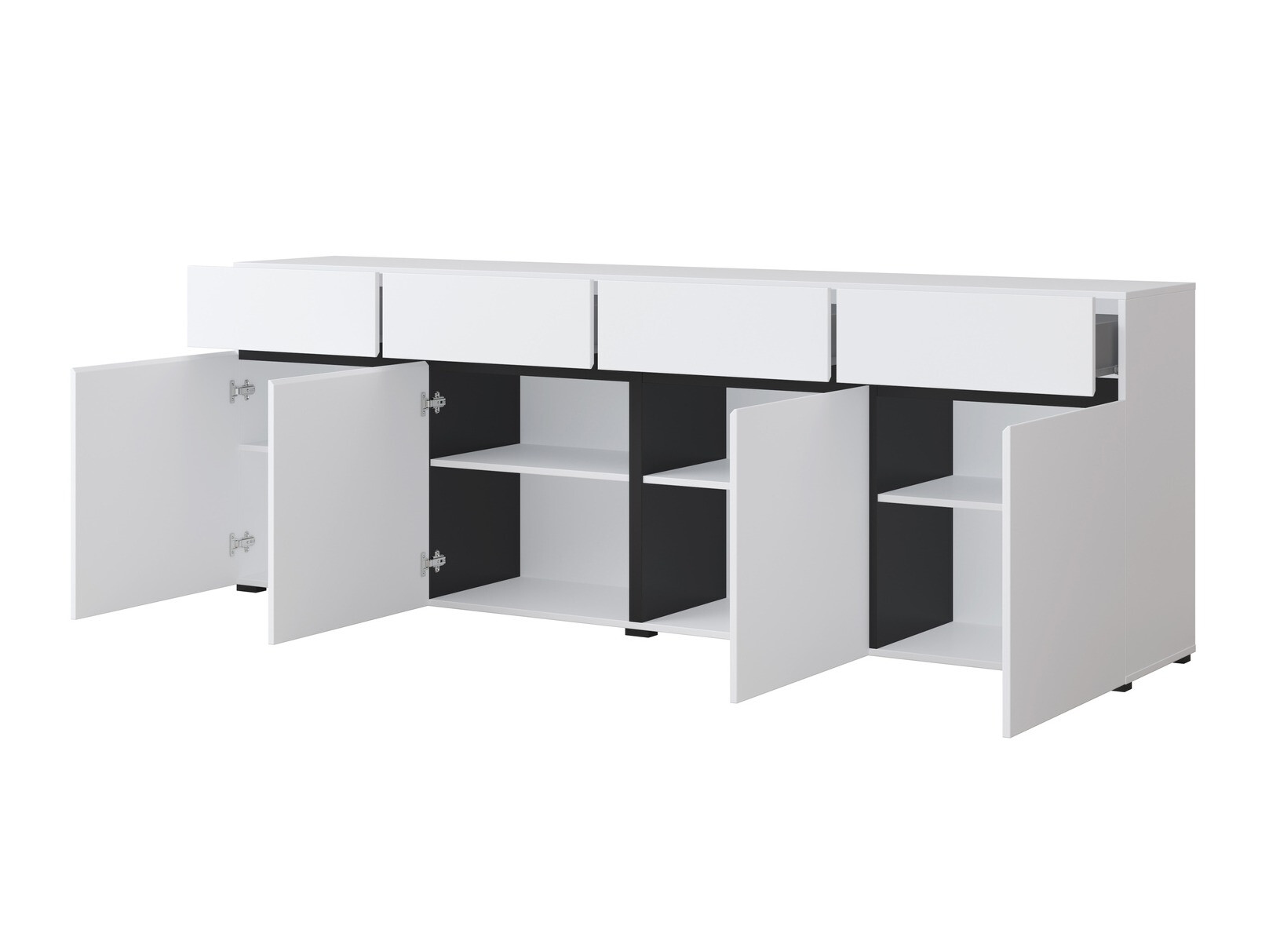 Wohnzimmer-Set Alfere 108 (Weiss)