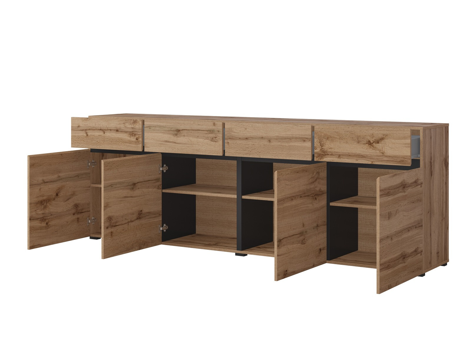 Wohnzimmer-Set Alfere 108 (Wotan-Eiche)