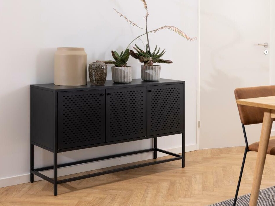 Sideboard Norsica Teruva 114 (Schwarz)