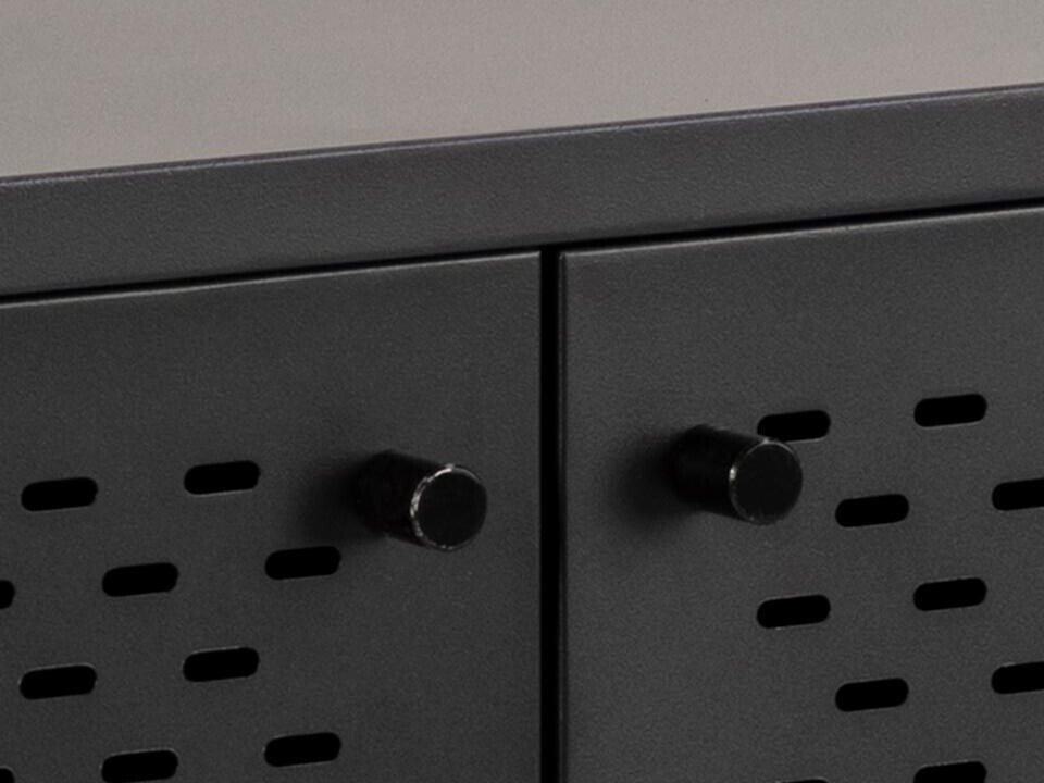 Sideboard Norsica Teruva 114 (Schwarz)