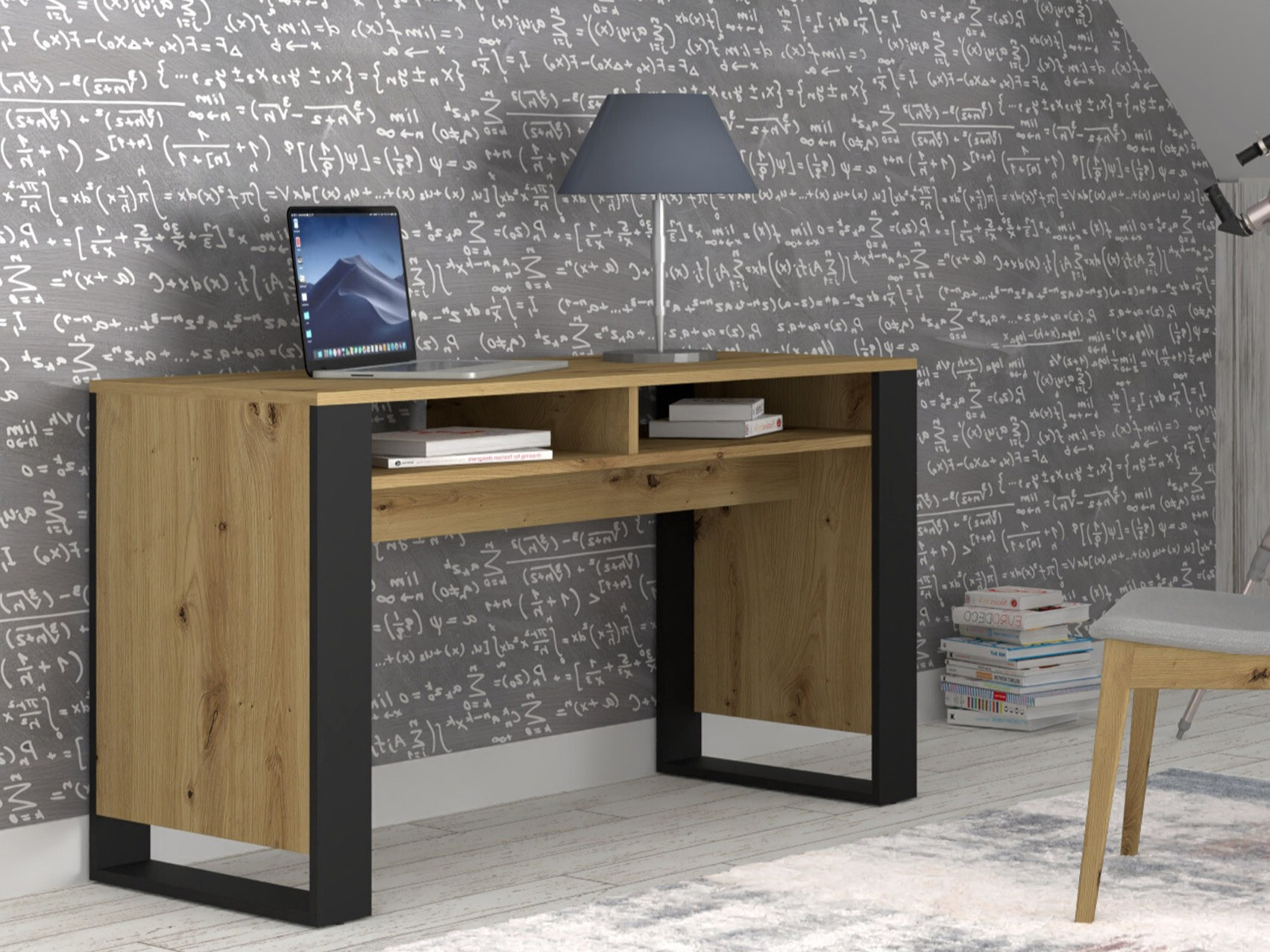 Bürotisch Tivtora 108 (Artisan Eichenholzoptik)