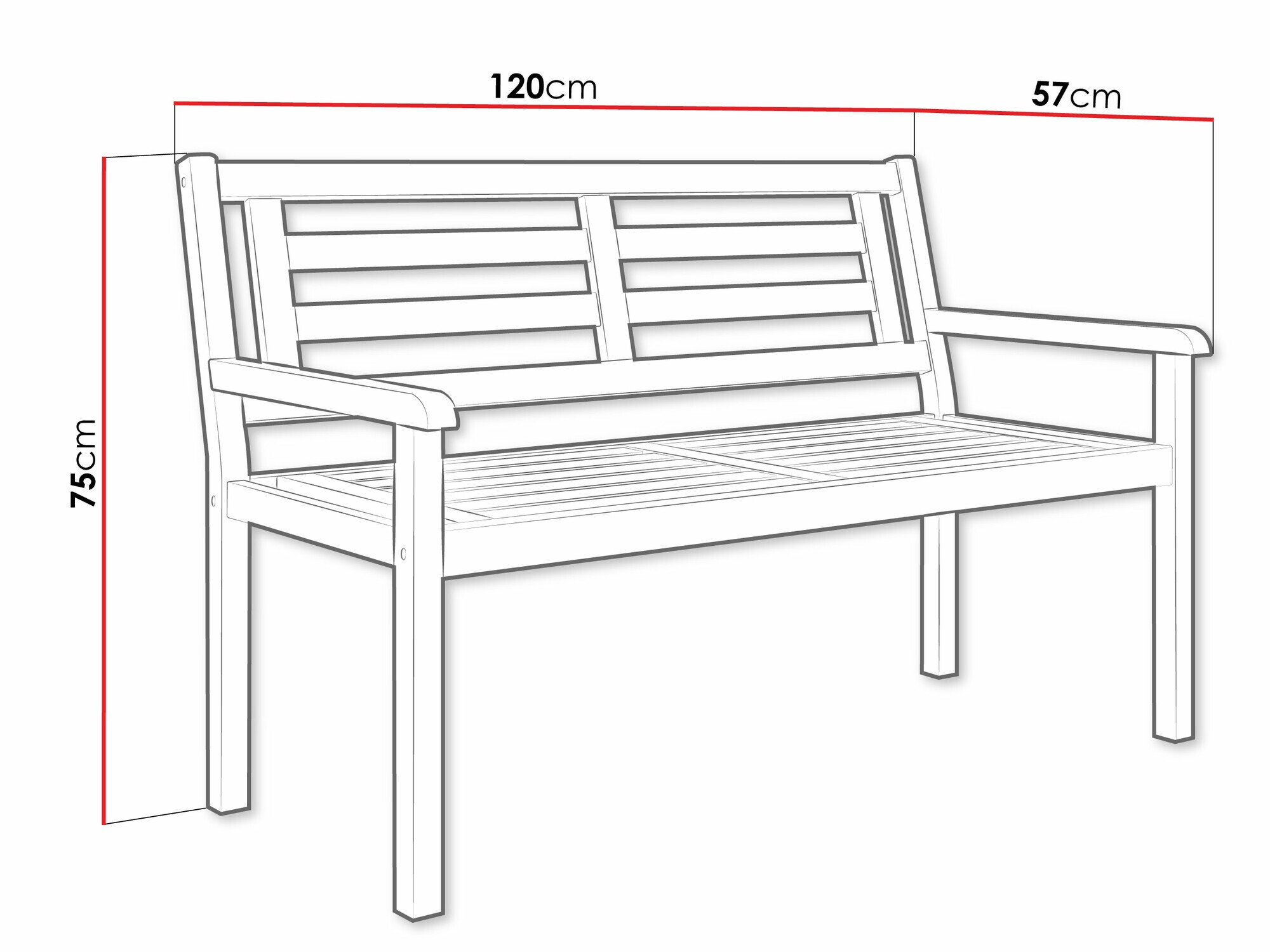 Gartenbank Richardson 125