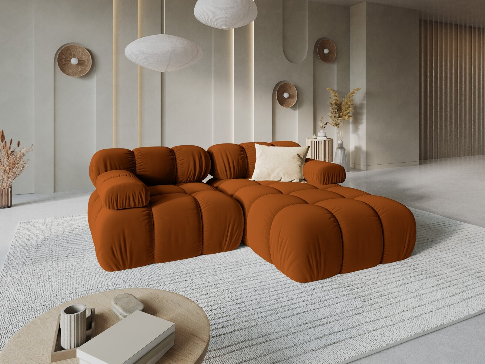 Modulares Ecksofa Caltenu 105 (Riviera 56)