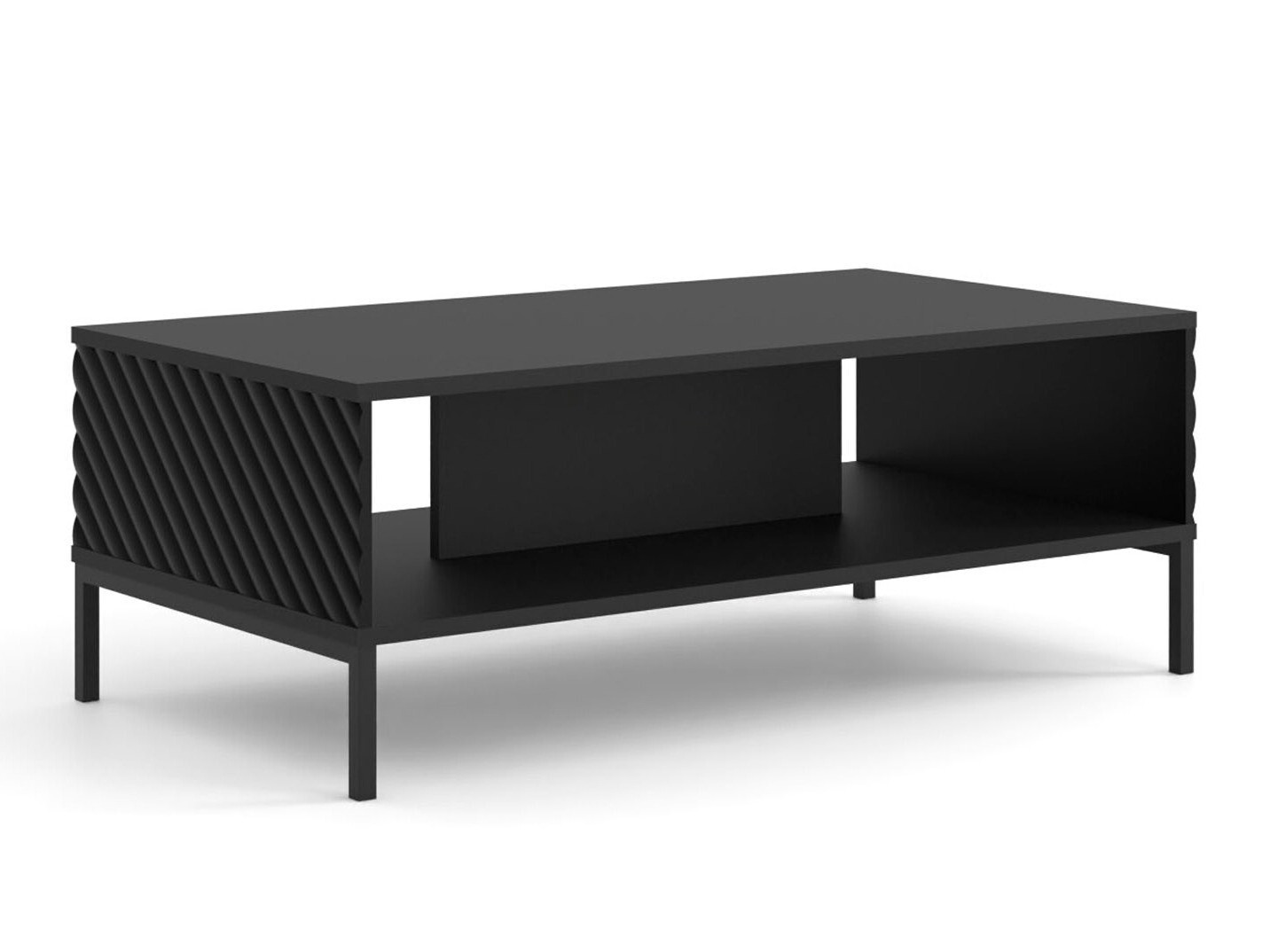 Couchtisch Fivremu 106 (Schwarz)