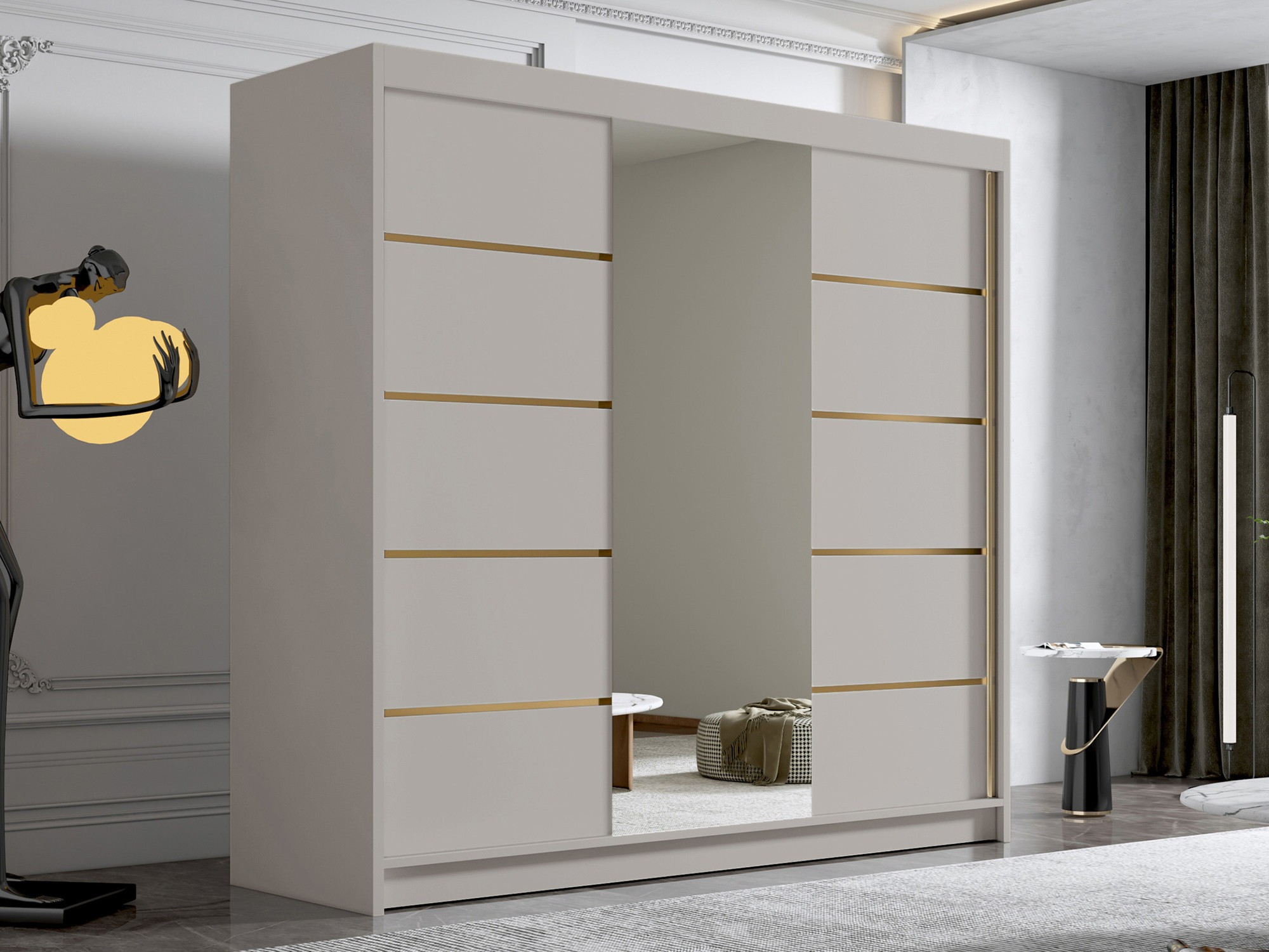 Kleiderschrank Closico Plenor VI (Kaschmir)