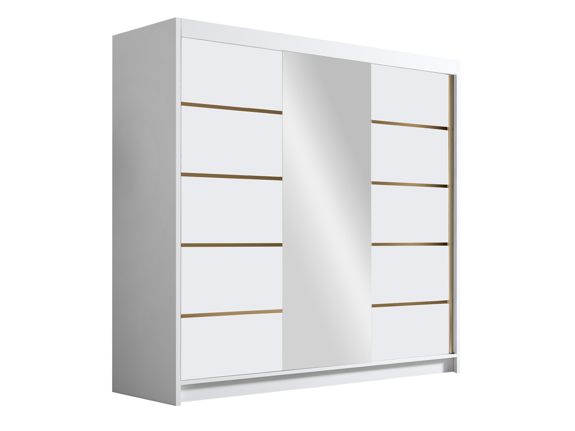 Kleiderschrank Closico Plenor VI (Weiss)