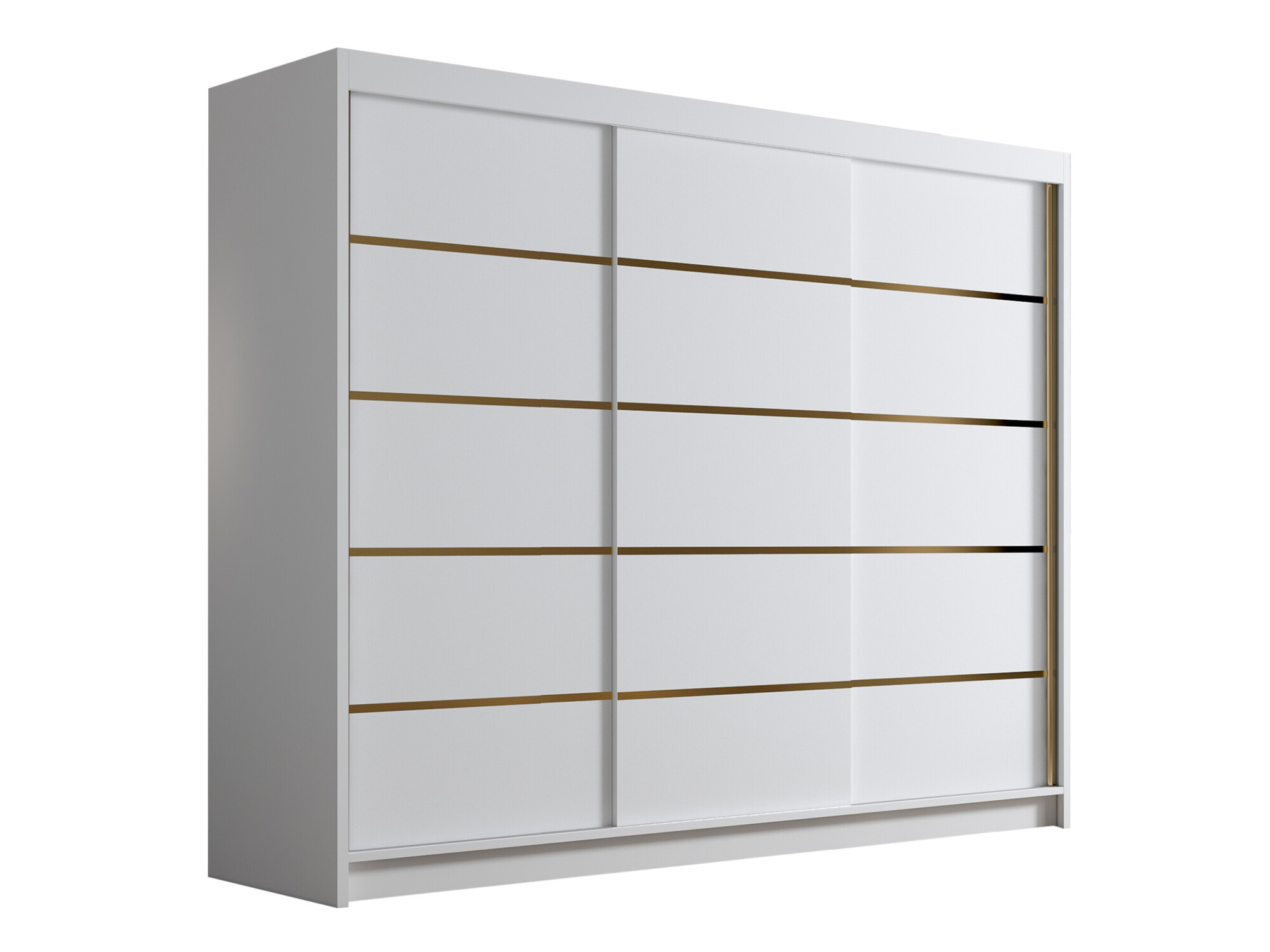 Kleiderschrank Closico Veltron II (Weiss)