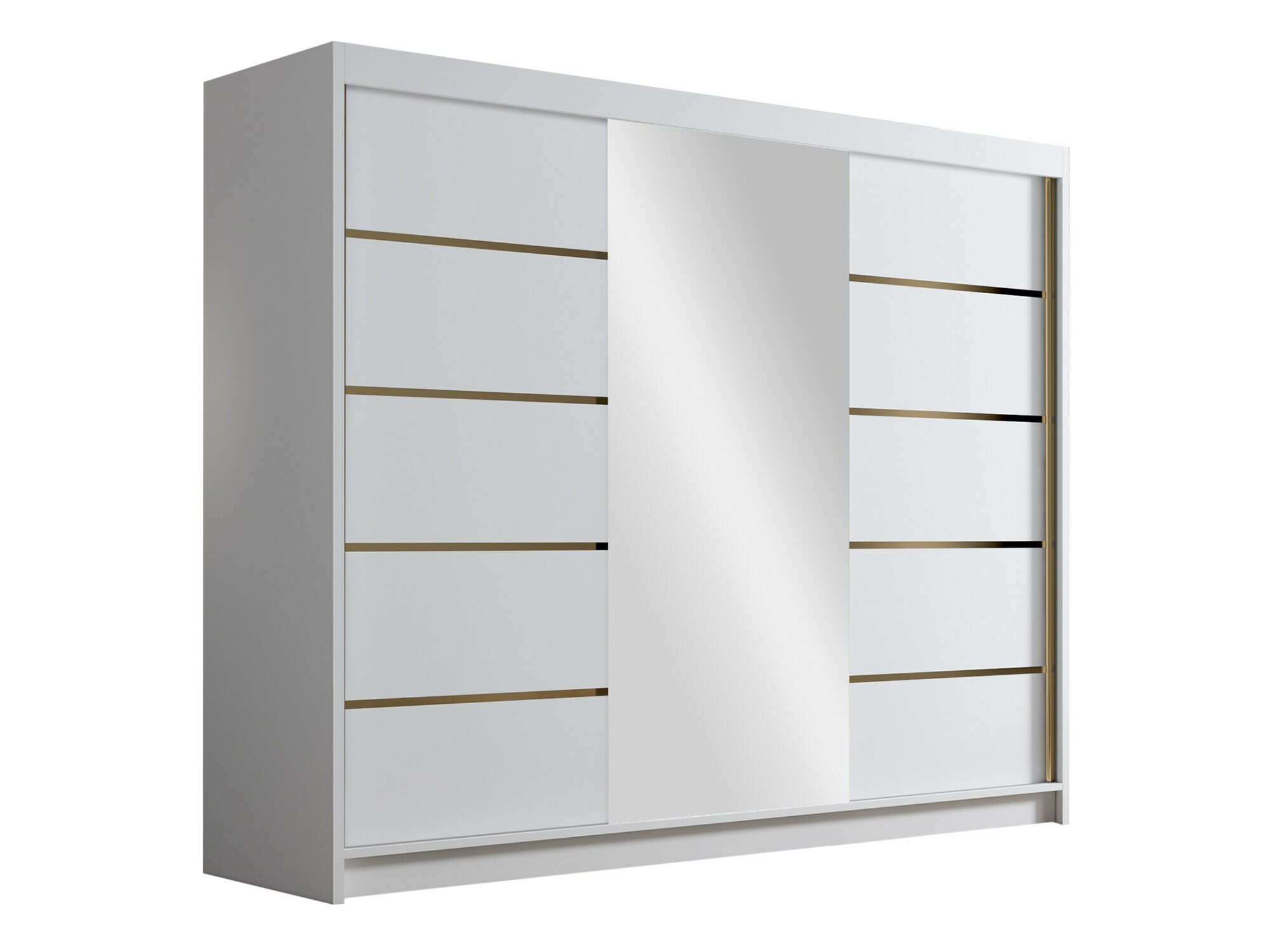 Kleiderschrank Closico Veltron II (Weiss)