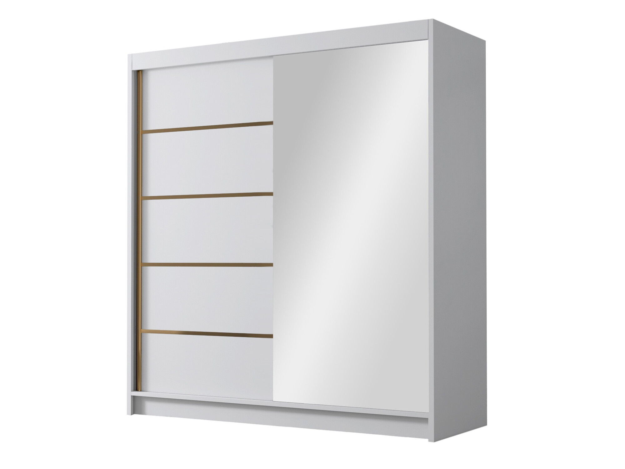 Kleiderschrank Closico Vallor III (Weiss)