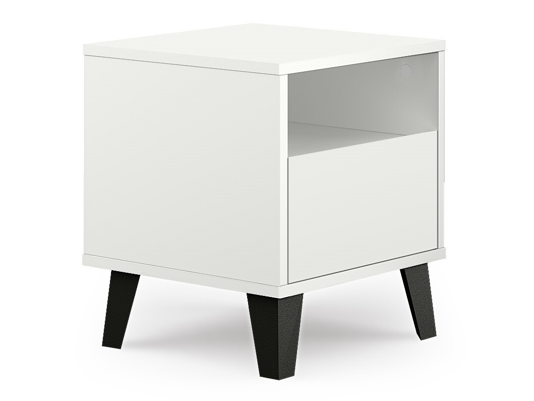 Nachttisch Mandeville 123 (Weiss)