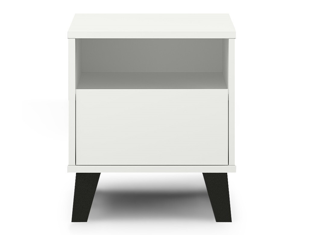 Nachttisch Mandeville 123 (Weiss)