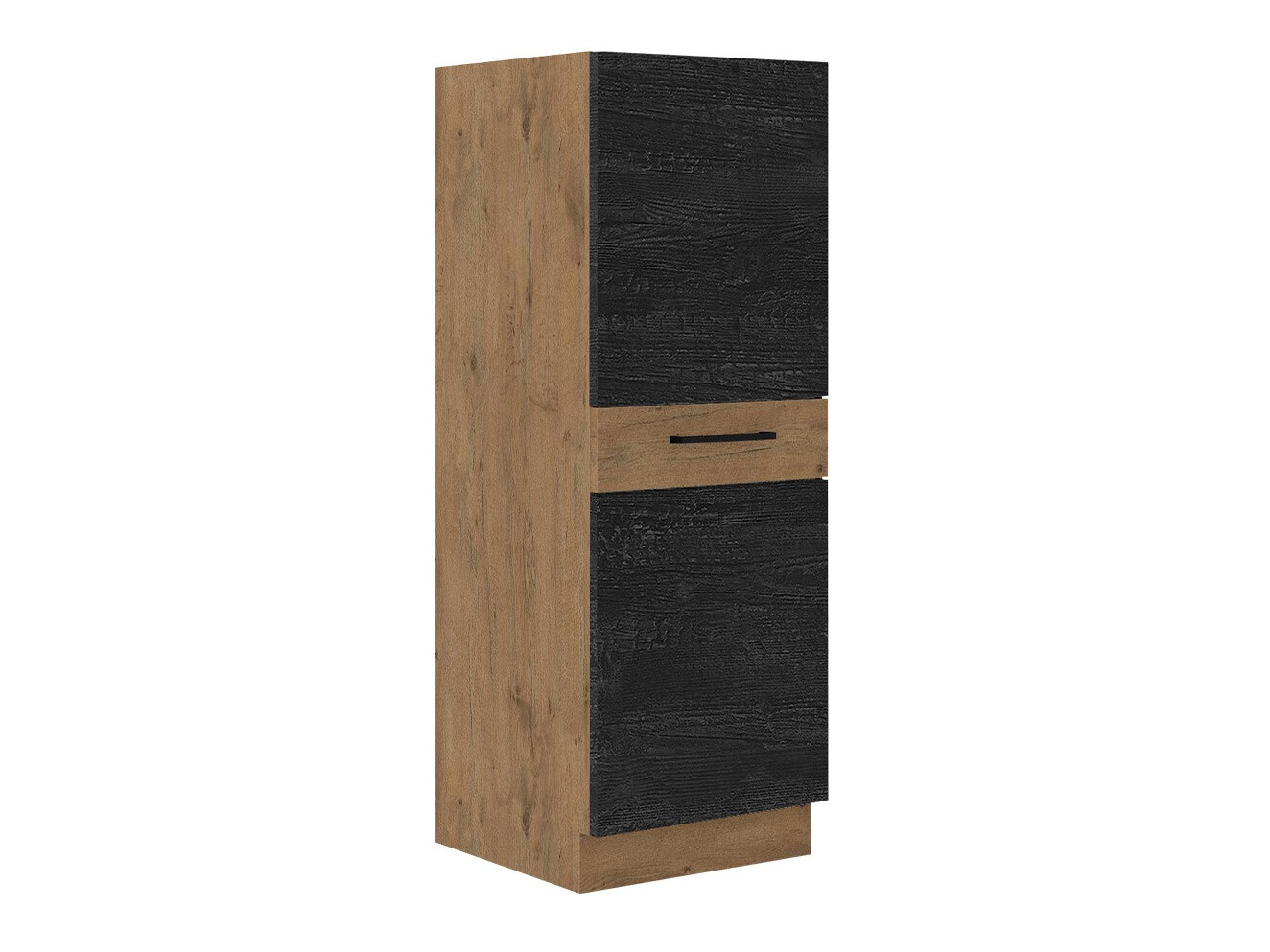Modularer Schrank mit Schubladen und Türen Wood Dark 120
