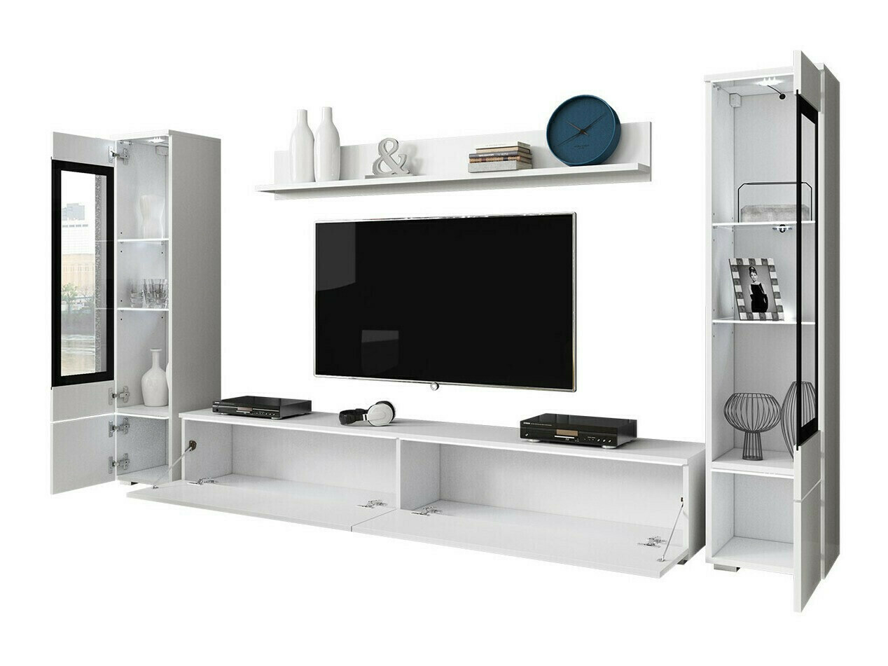 Wohnzimmer-Set Mirfivo 101 (Graphit)